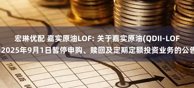 宏琳优配 嘉实原油LOF: 关于嘉实原油(QDII-LOF)2025年9月1日暂停申购、赎回及定期定额投资业务的公告